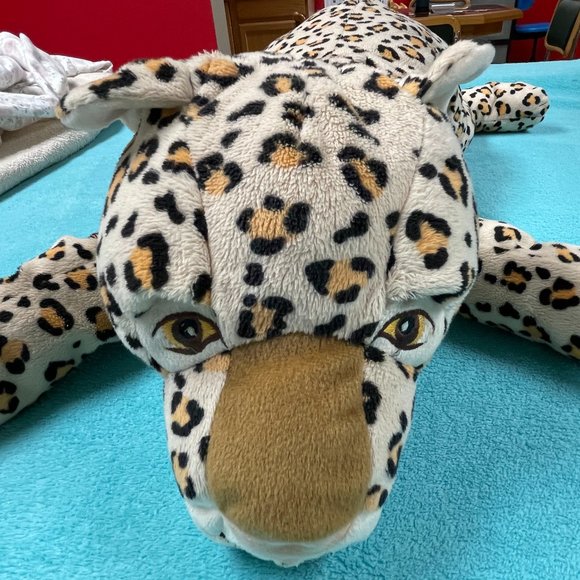 IKEA Klappar Leopard Large Stuffed Animal (Body ~ 30" long) - Picture 3 of 13
